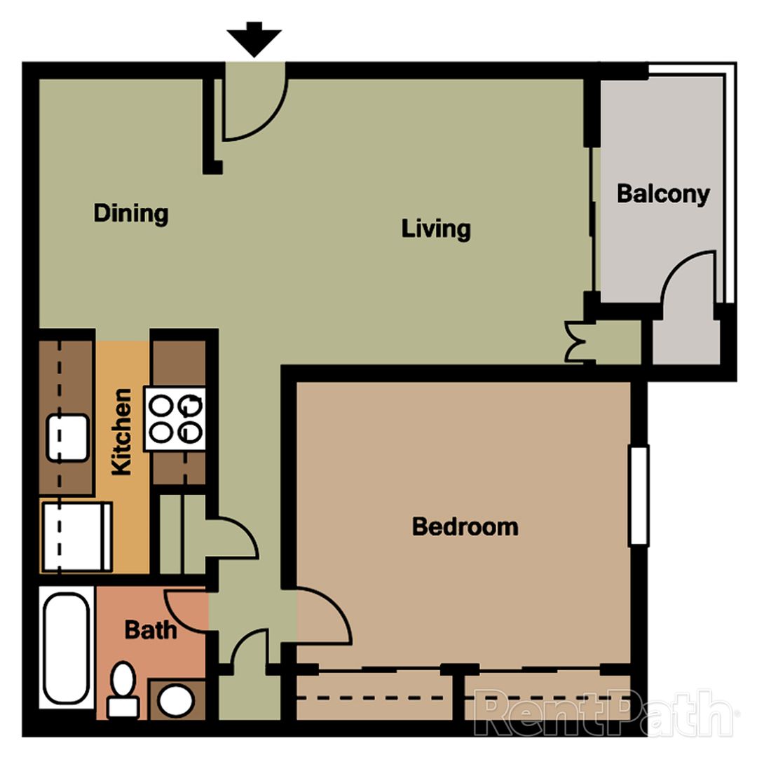 Dunbar Apartment: 700 Roxalana Hills Drive