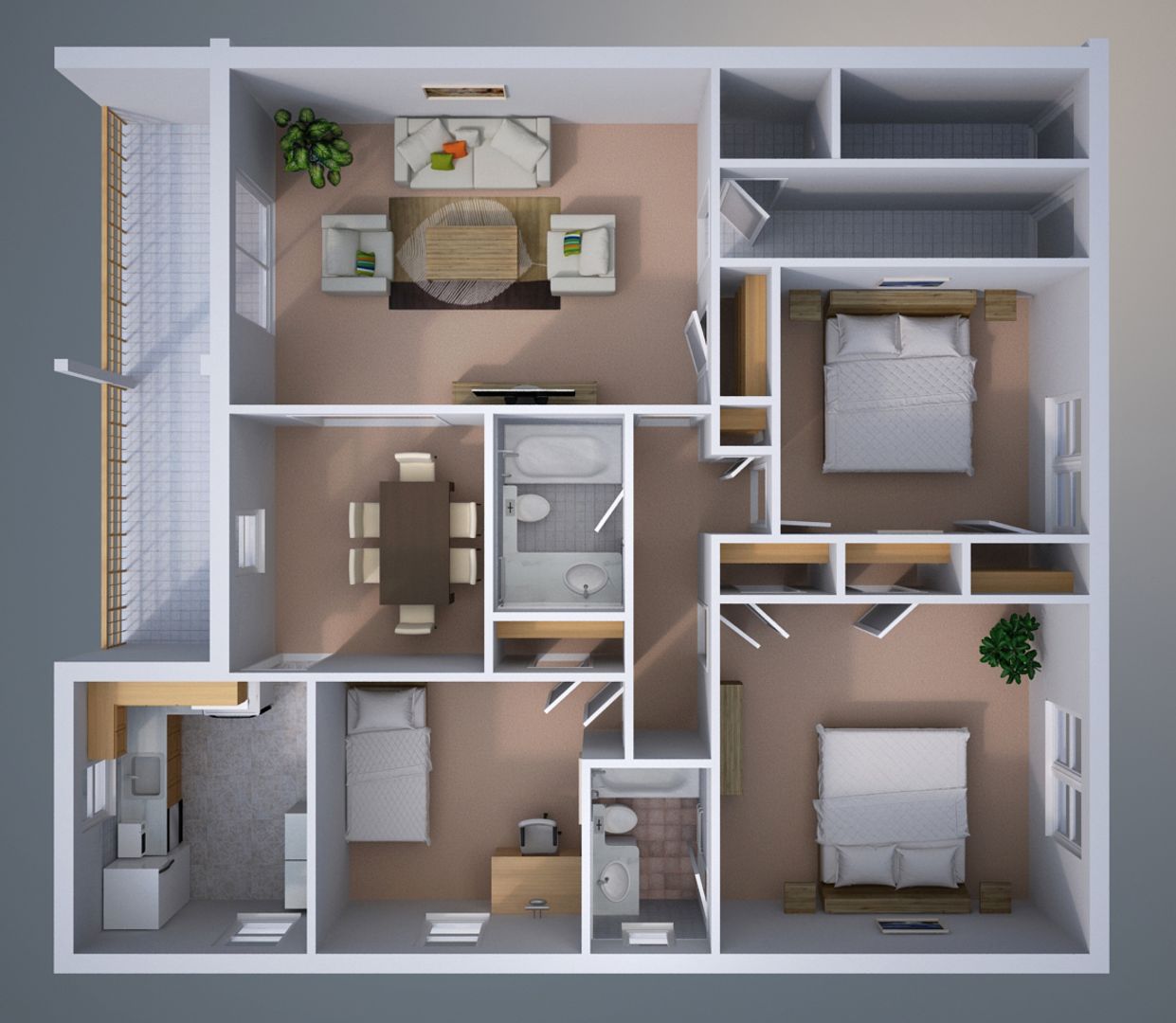 Lancaster Apartment: 1415 Spencer Avenue