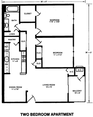 Two Bedroom, Beckley, WV 25801