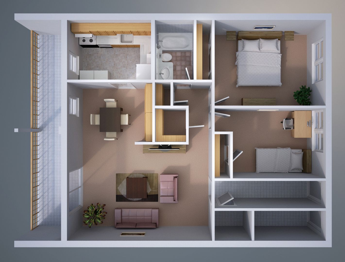 Lancaster Apartment: 1415 Spencer Avenue