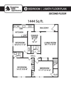 Three Bedroom Prestige Style Apartment on the Second Floor – photo 1