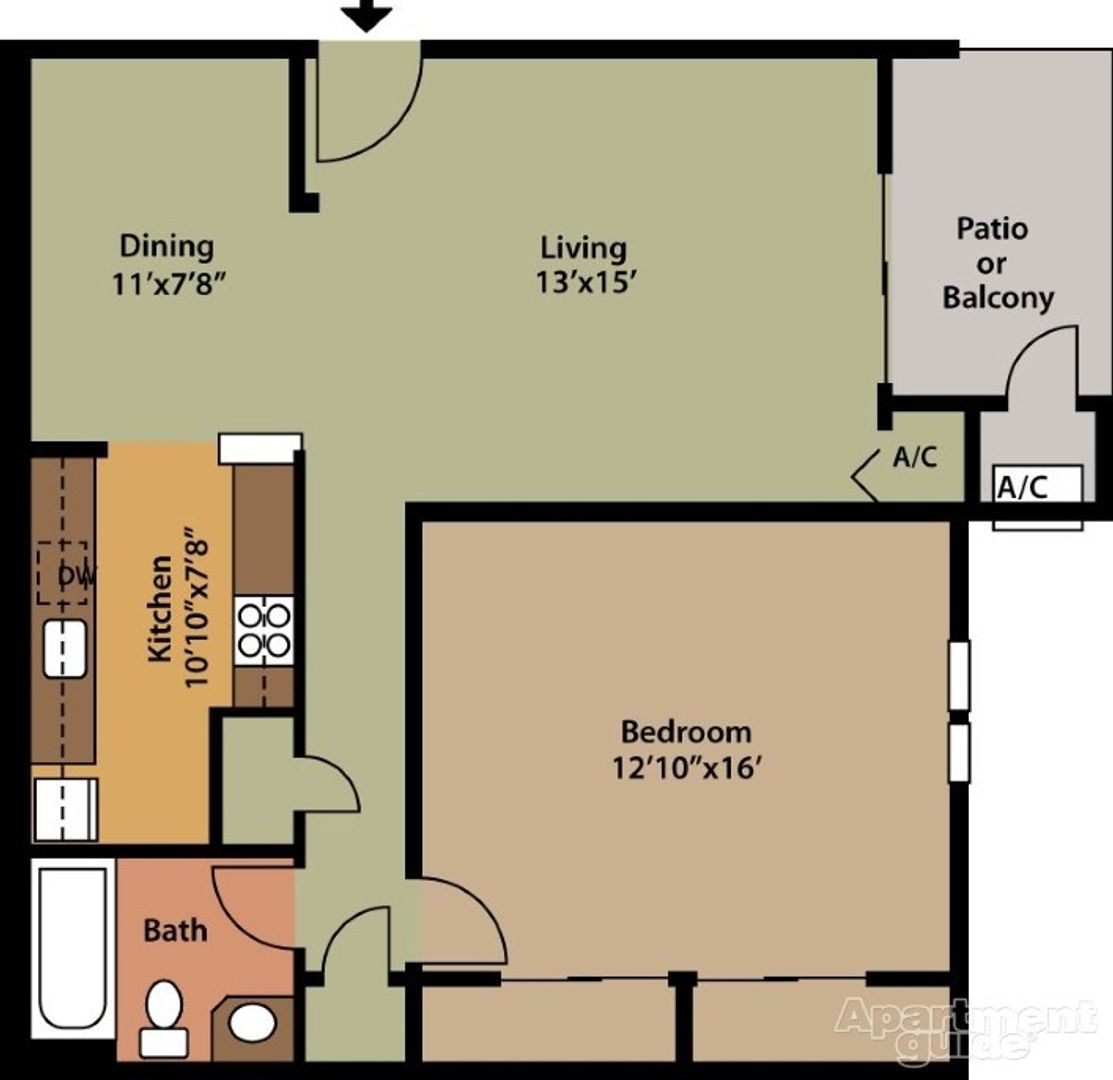 Huntington Apartment: 6275 Country Club Drive