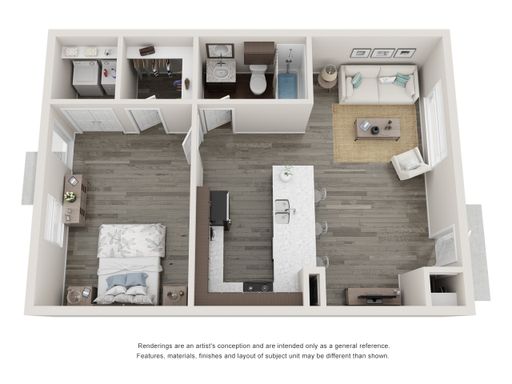 1 BED 1 BATH BUNGALOW – photo 1
