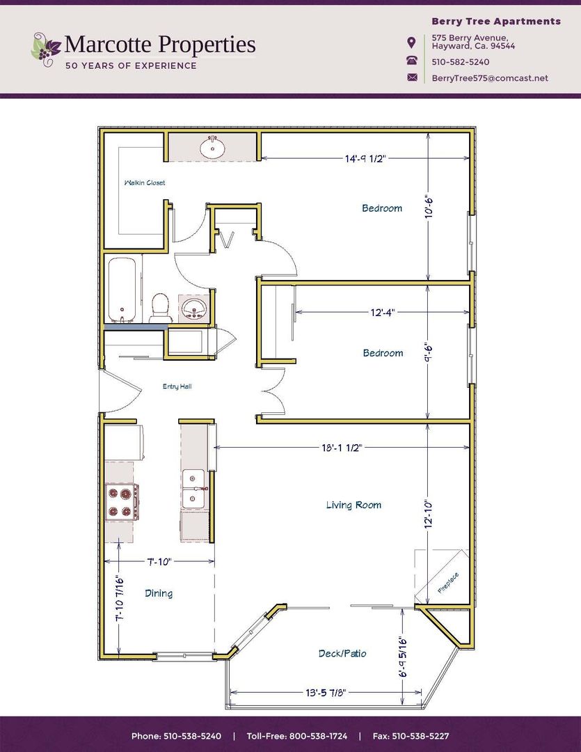 Hayward Apartment: 575 Berry Ave