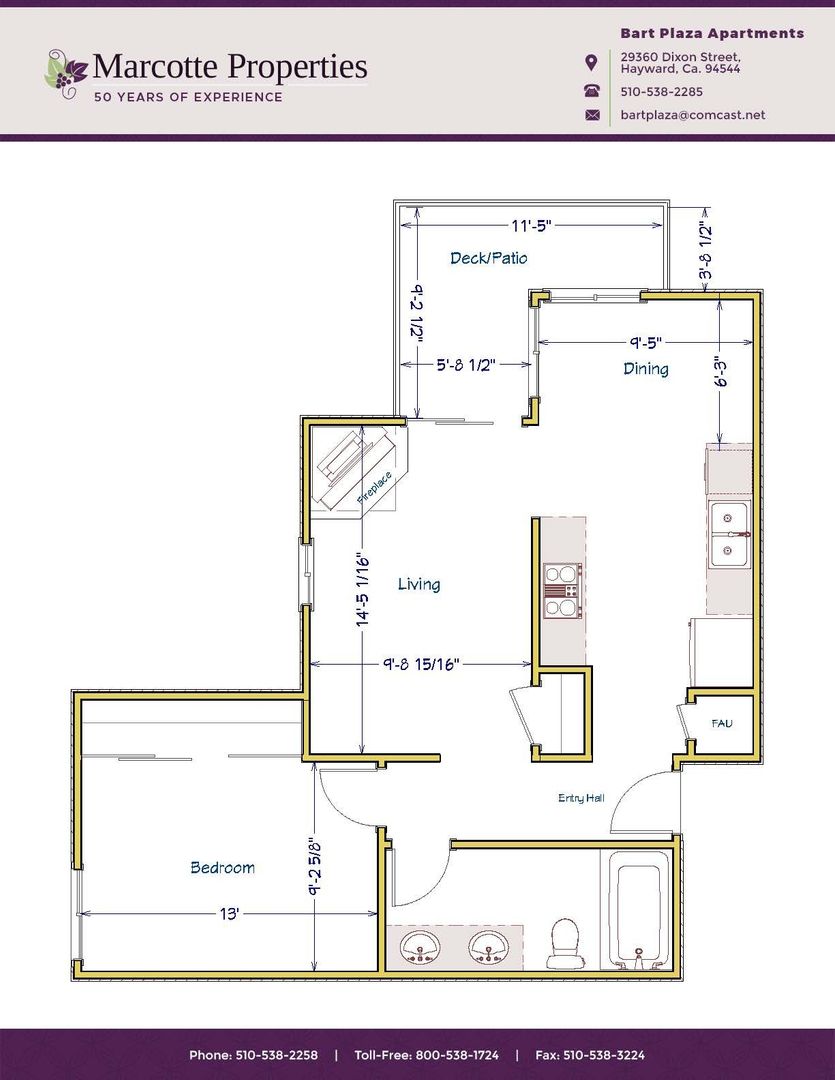 Hayward Apartment: 29360 Dixon St