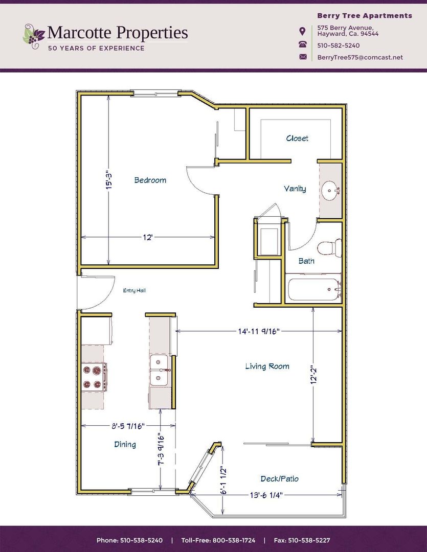 Hayward Apartment: 575 Berry Ave
