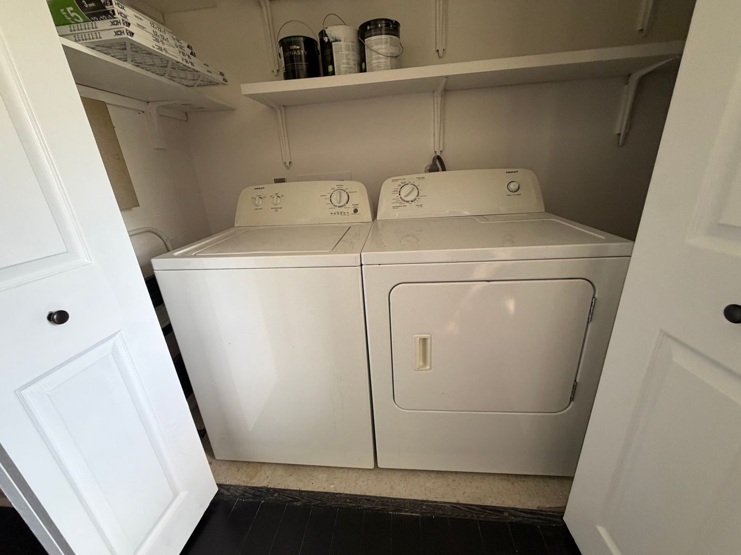 Laundry room at 840 Estes Street