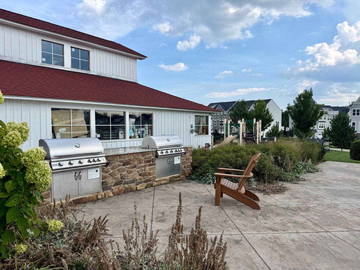 Grill area at 6003 McComb Street
