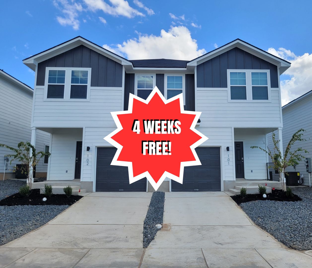 St Hedwig Townhome: 3916 Abbott Pass #101