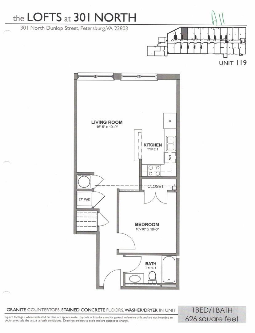 Petersburg Apartment: 301 N Dunlop Street