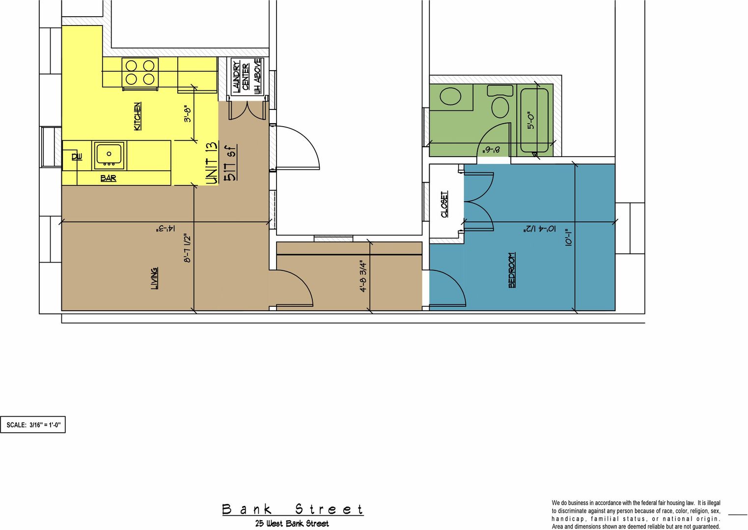 Petersburg Apartment: 25 W Bank St
