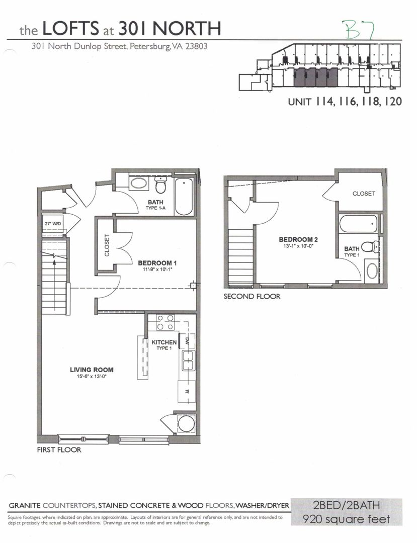 Petersburg Apartment: 301 N Dunlop Street