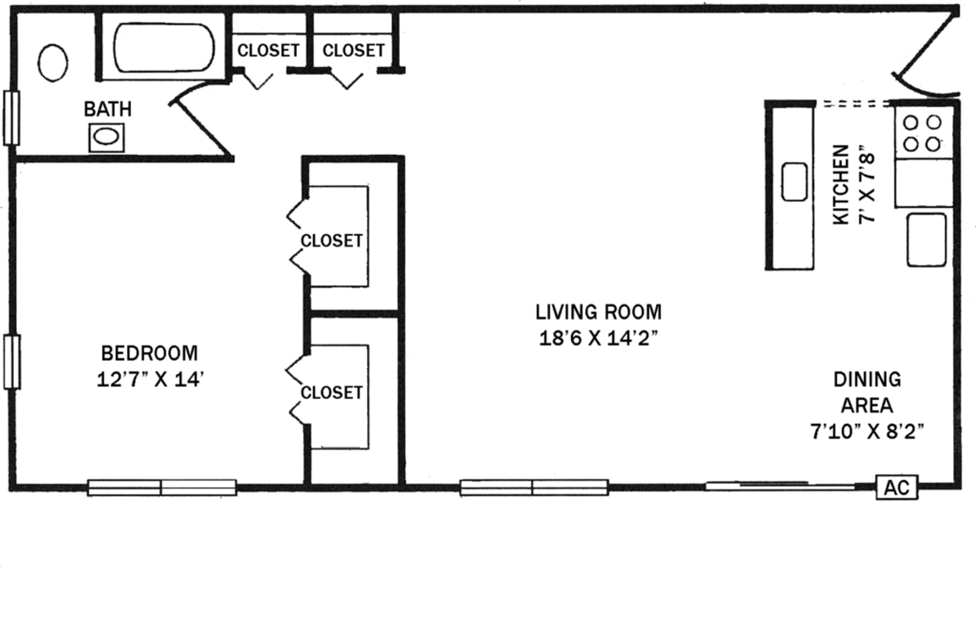 Whitehall Apartment: 1301 Mickley Road
