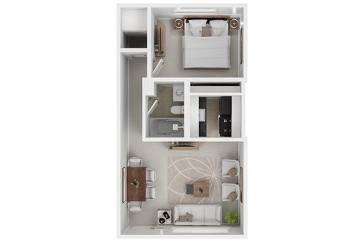 Inviting 1x1 at Bayview in Olympia! (B4-11) – photo 1