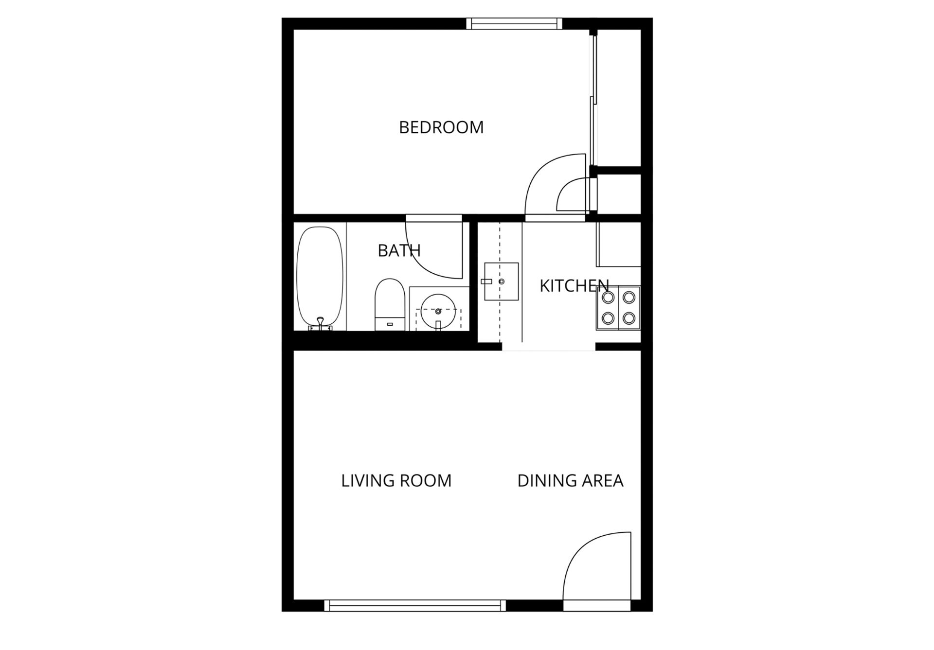 Olympia Apartment: 1102 Olympia Ave. NE