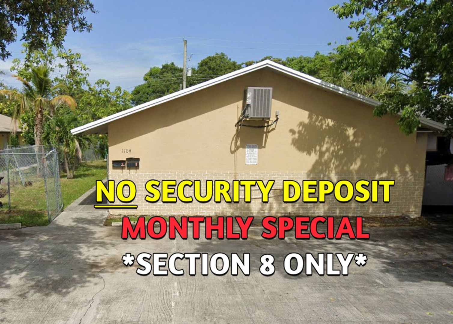 FORT LAUDERDALE Apartment: 1104 NW 8 AVE