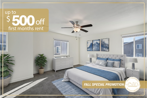 Receive up to $500 off! Join us for an OPEN HOUSE on October 4, 2025 from 10:00 AM to 2:00 PM to explore our available units.