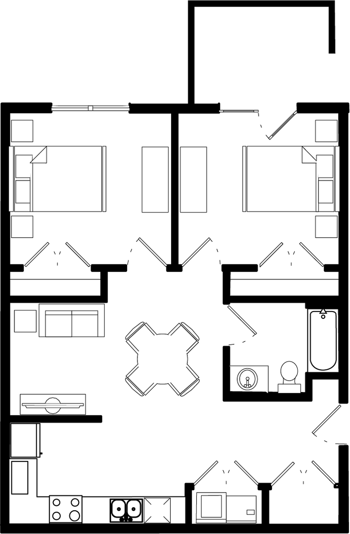 2 bedroom 1 bathroom rental in Nampa, ID
