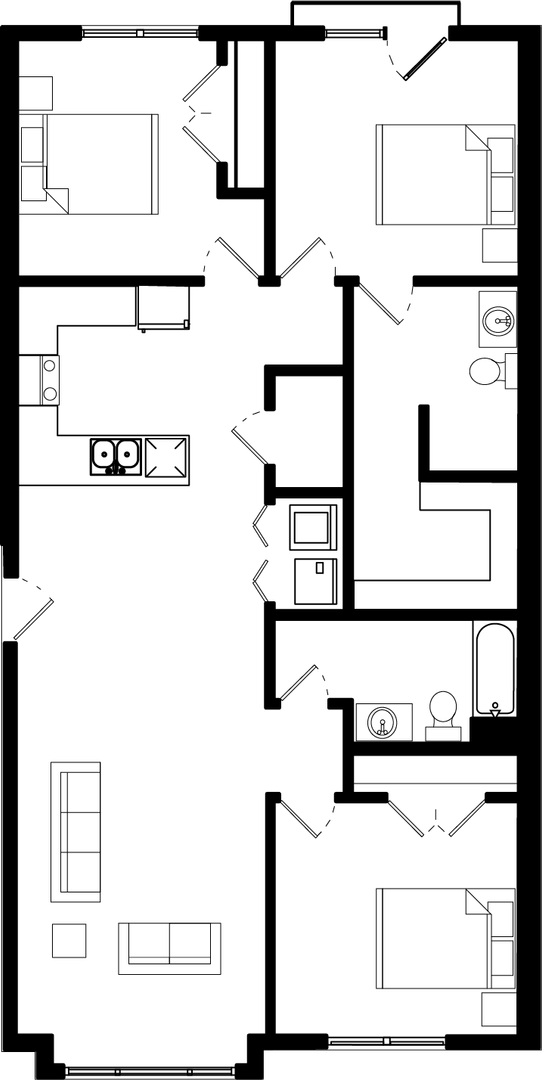 3 bedroom 2 bathroom rental in Nampa, ID