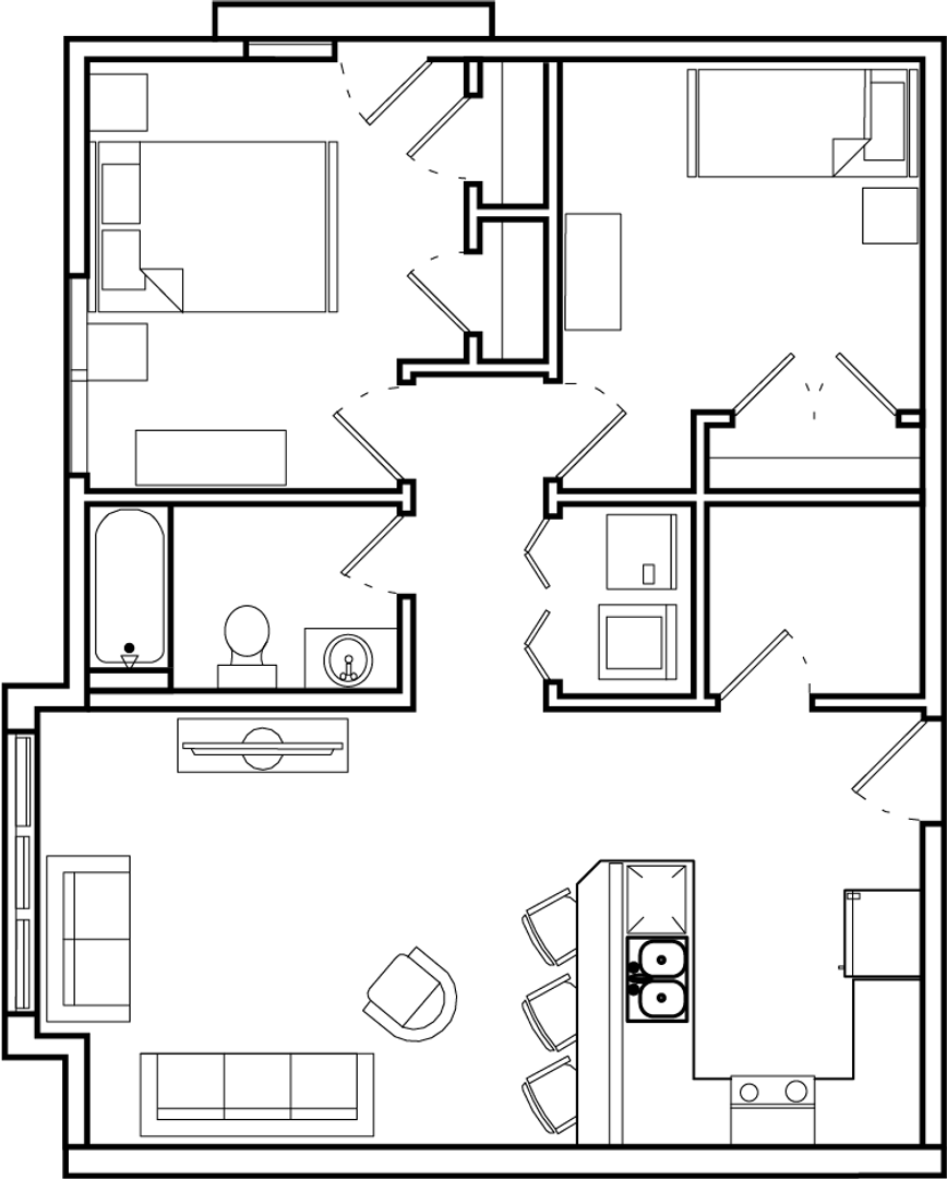 2 bedroom 1 bathroom rental in Nampa, ID