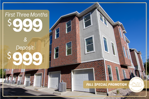 $999/Month For the First 3 Months with $999 deposit! Brand-New 3-Story Payton Townhomes – Villas at the Pointe