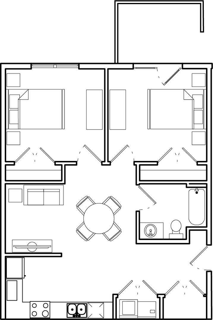 2 bedroom 1 bathroom rental in Nampa, ID