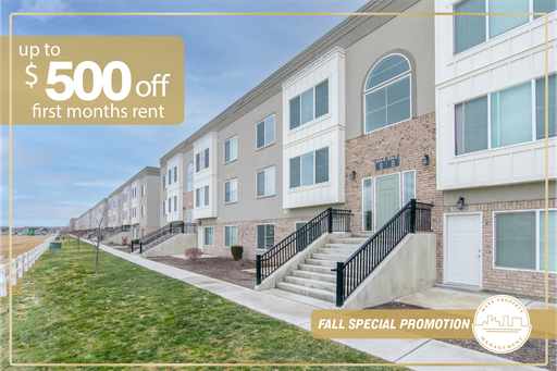 Receive up to $500 off! Spacious 2-Bed, 1-Bath Condo in Easton Park, American Fork | Convenient Location & Great Amenities