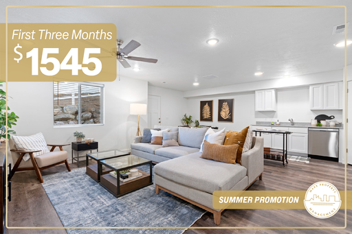 First 3 Months at $1545! Luxurious 3 Bed, 2.5 Bath Townhome at Abington Heights in Roy: Includes Attached Garage!