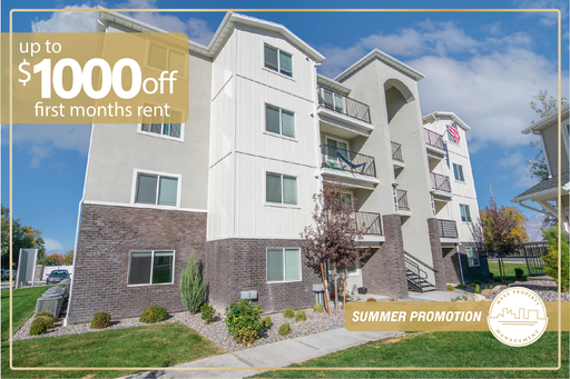 $1000 Off Your First Month's Rent! Gorgeous 2-Bed, 2-Bath Apartment in Payson. Great Location! 3rd Floor