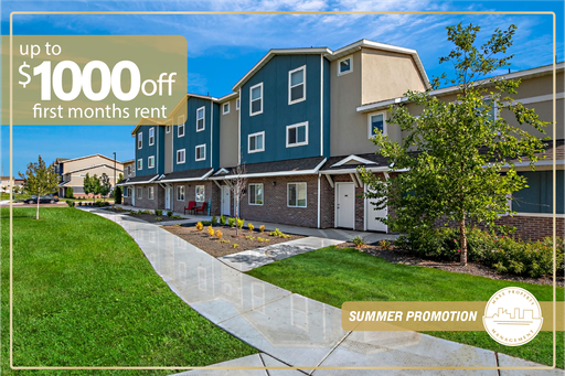 Limited time special! Lovely 3-Story Townhomes in The Brickyard in Meridian!