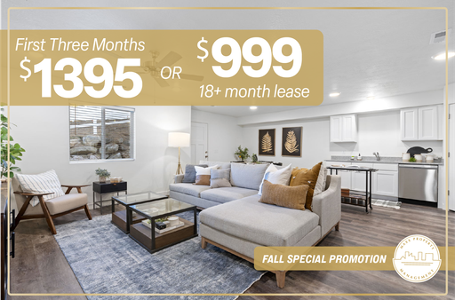 First 3 Months at $1395 OR $999 security deposit! Luxurious 3 Bed, 2.5 Bath Townhome at Abington Heights in Roy: Includes Attached Garage!