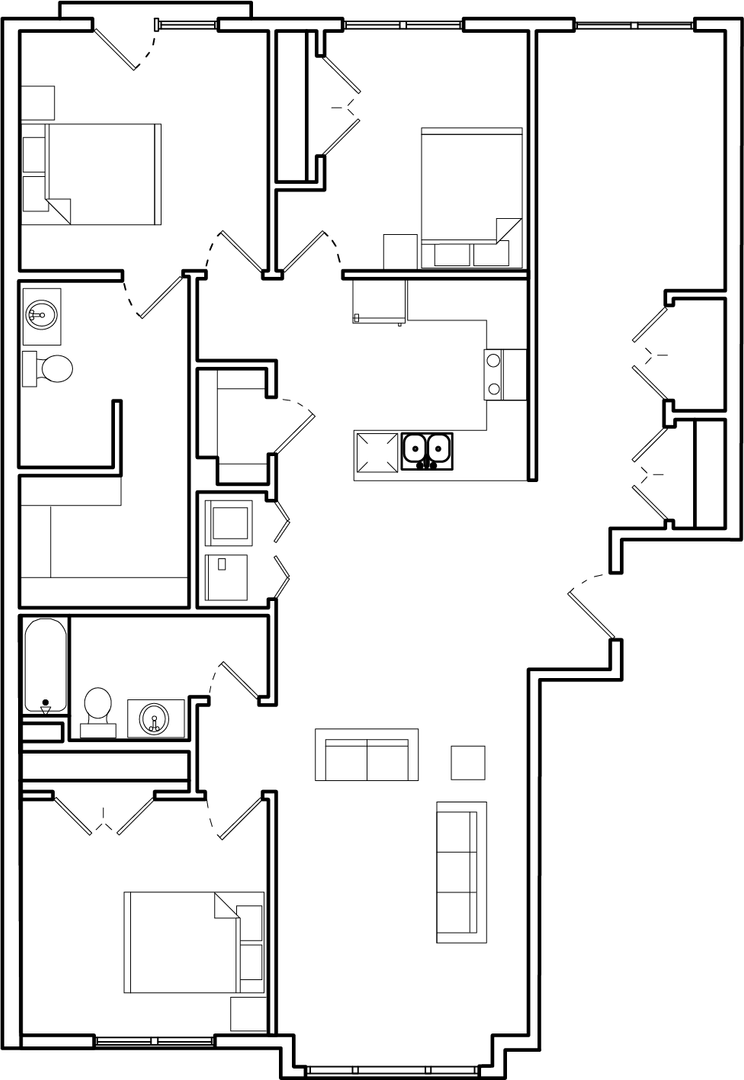3 bedroom 2 bathroom rental in Nampa, ID