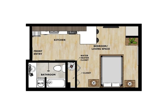 Luxury Studio downtown Duluth with great views where you can walk to Canal Park, direct bus to all campuses, heated parking, pet friendly and handicap accessable – photo 1