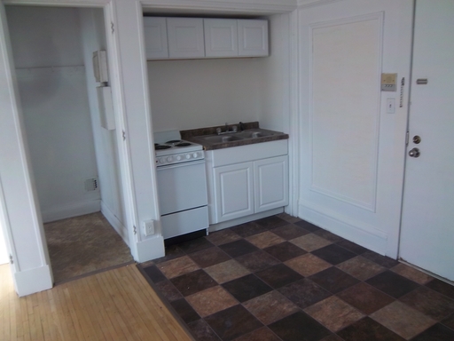 Secure this studio! Renovated studio with kitchen and full bath, all utilities included plus access to buildings wifi