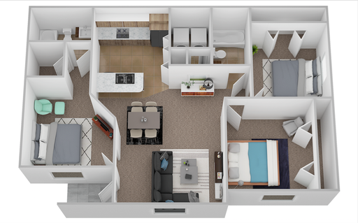 Roomy Three Bedroom Condominium for Rent!! – photo 1