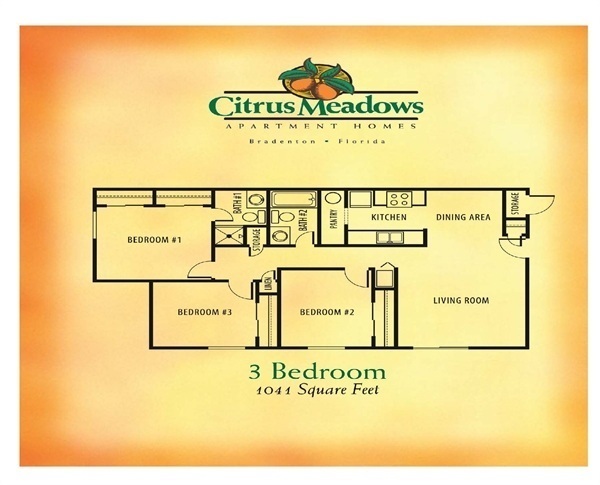 Bradenton Apartment: 1591 19th Street Ct E