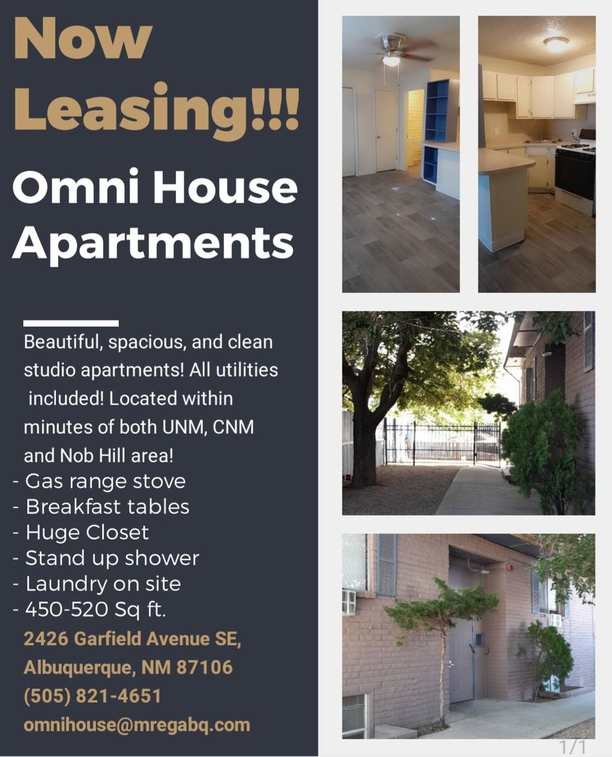 Albuquerque Apartment: 2426 Garfield Ave SE