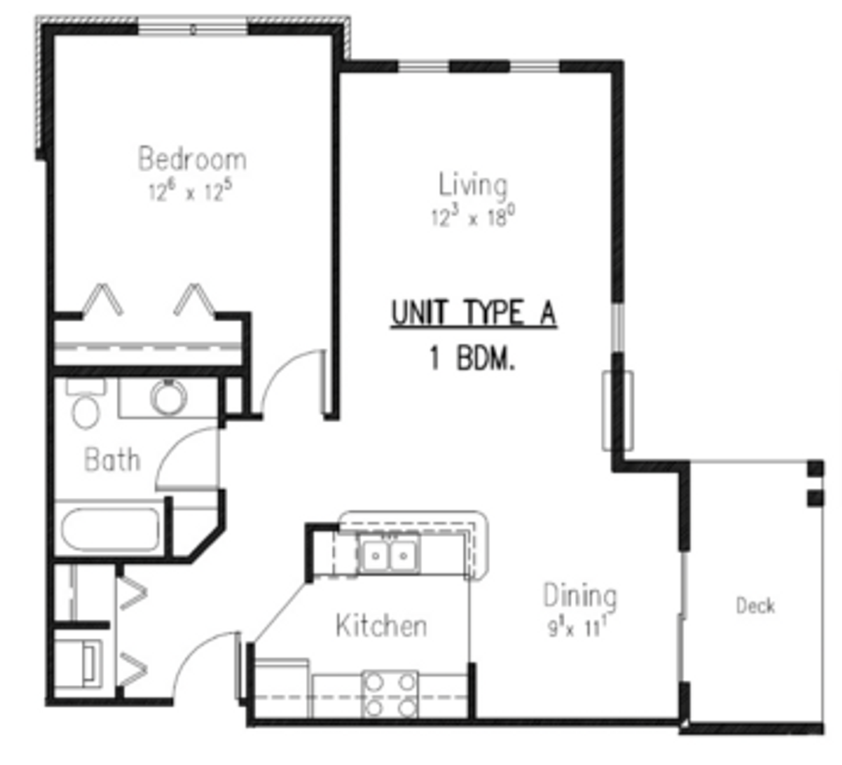 Middleton Apartment: 9201 Waterside Street