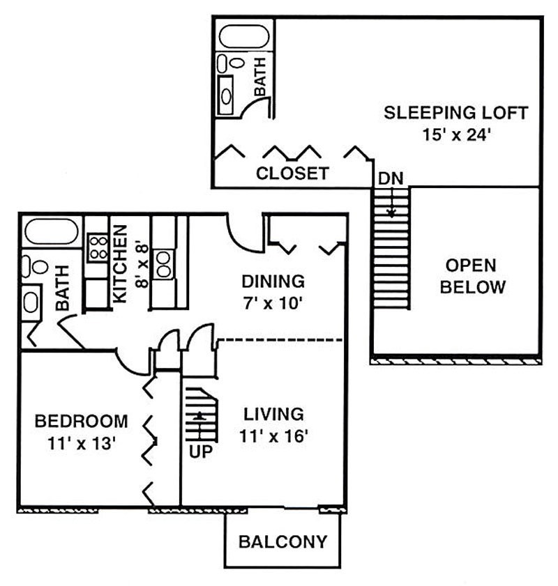 Middleton Apartment: 5700 Highland Way