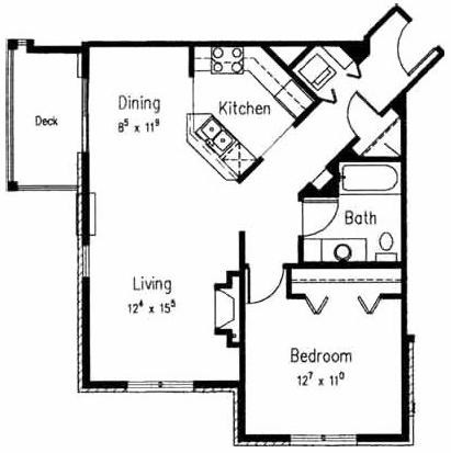 Middleton Apartment: 9201 Waterside Street