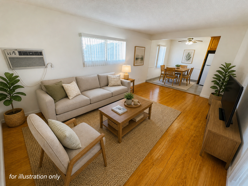 UPSTAIRS 1 Bed/1 Bath Apartment in Reseda