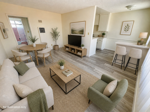 Upstairs 1-Bedroom Apartment in East Hollywood – photo 1