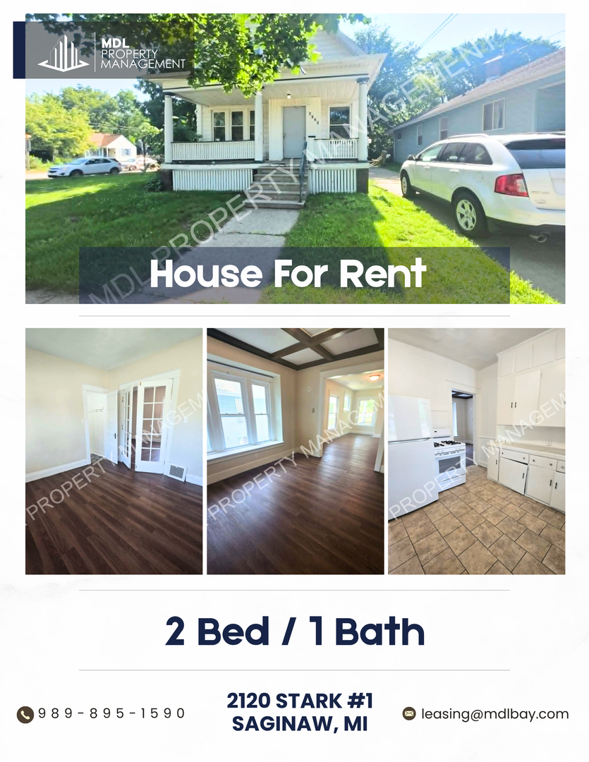 Saginaw Apartment: 2120 Stark St.