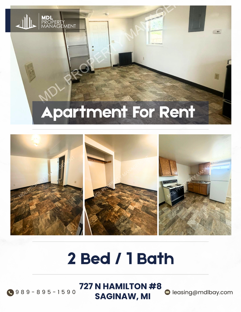 Saginaw Apartment: 727 N Hamilton Street