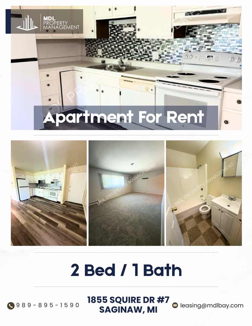 Saginaw Apartment: 1850 Squire Dr