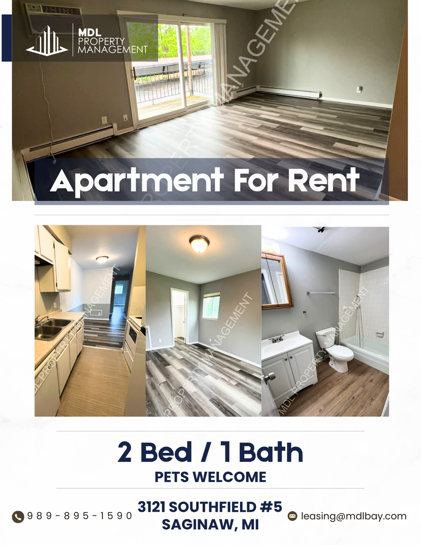 Saginaw Apartment: 3121 Southfield Dr