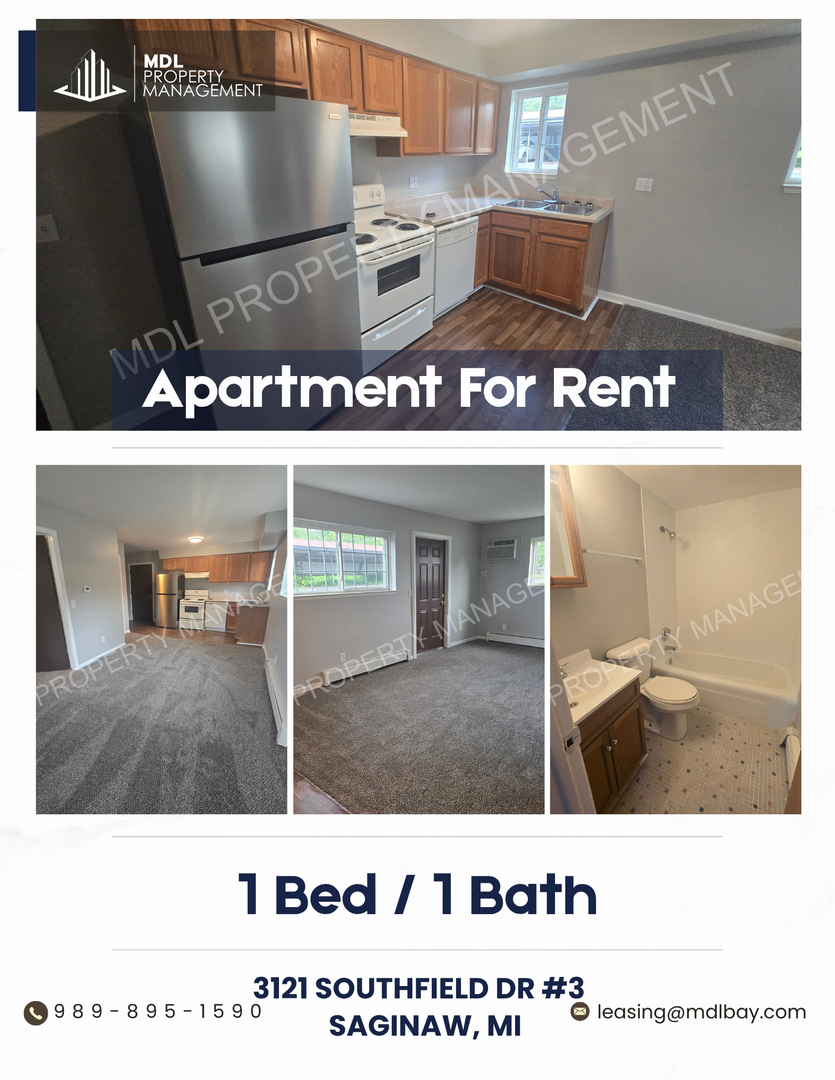 Saginaw Apartment: 3121 Southfield Dr