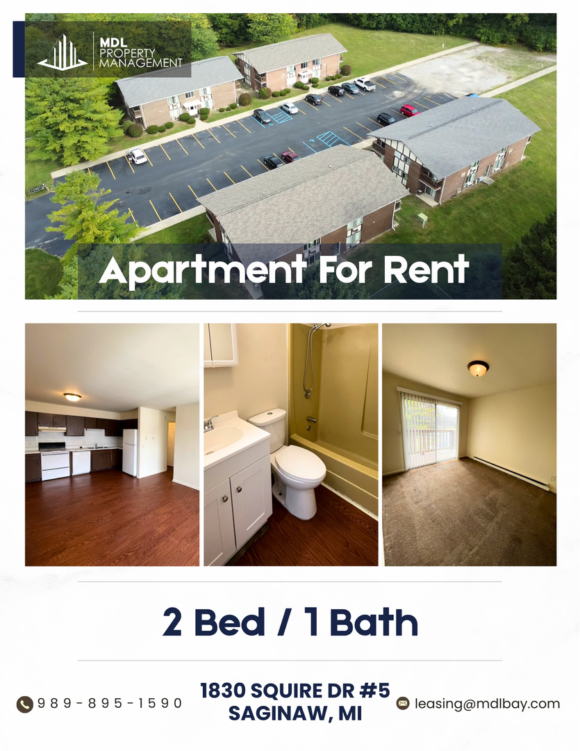 Saginaw Apartment: 1850 Squire Dr
