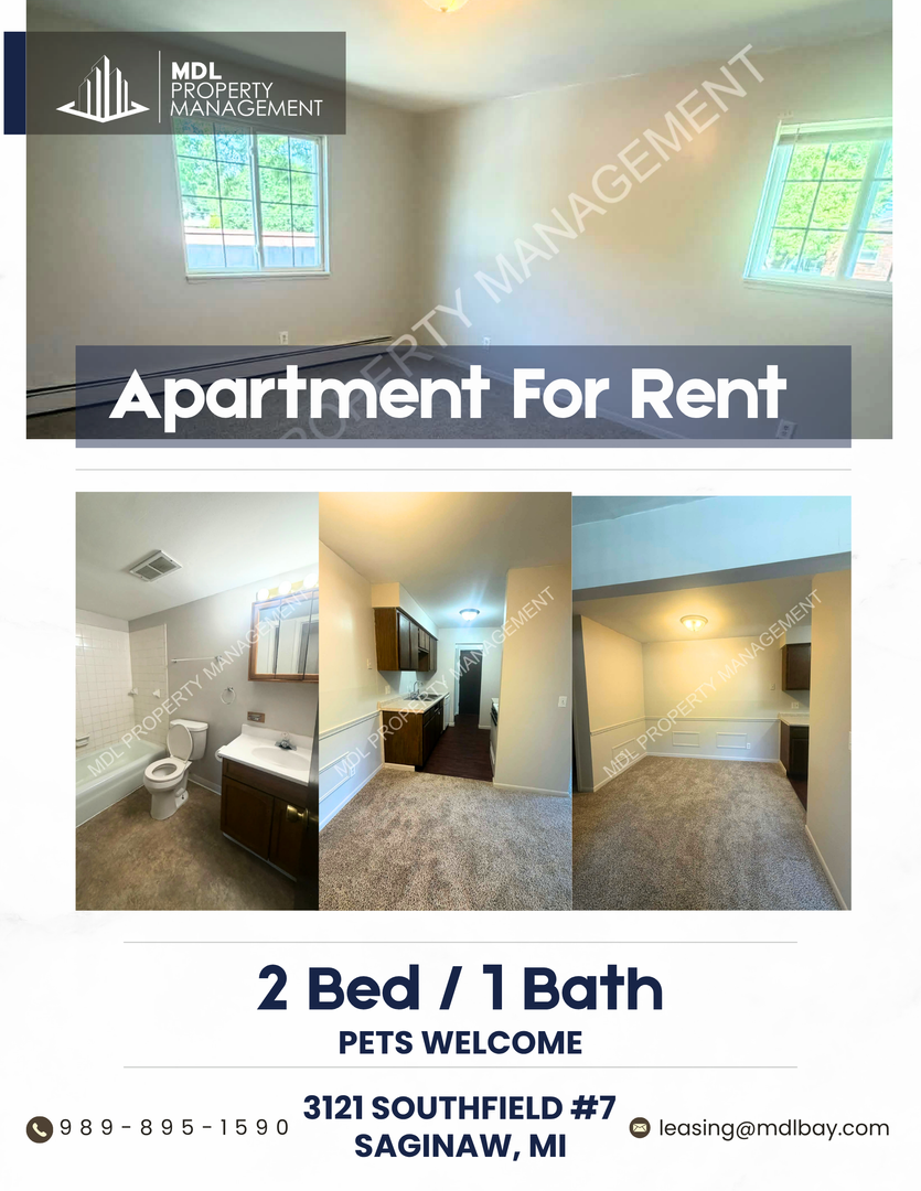 Saginaw Apartment: 3121 Southfield Dr