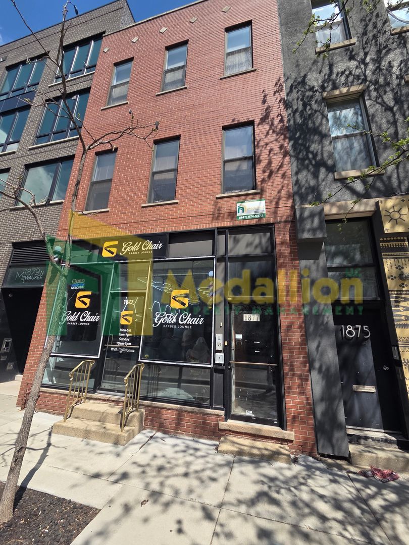 Chicago Apartment: 1875 (1877) N Milwaukee Ave (Unit 2)